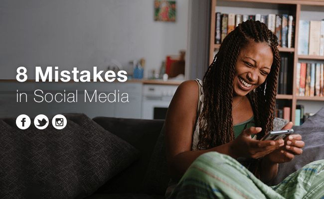 社交媒體上應該避免的8個錯誤